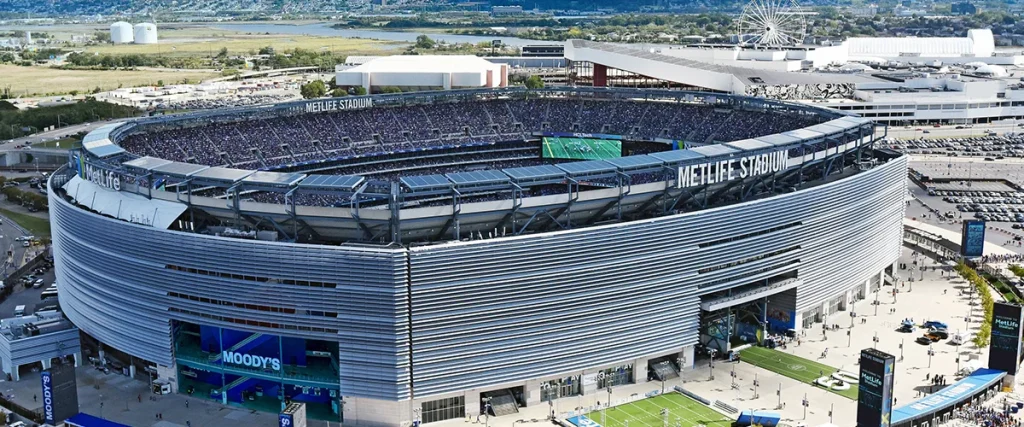 MetLife Stadium, home of the NY Jets & NY Giants. mlcvb.com